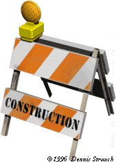 Baustellenschild